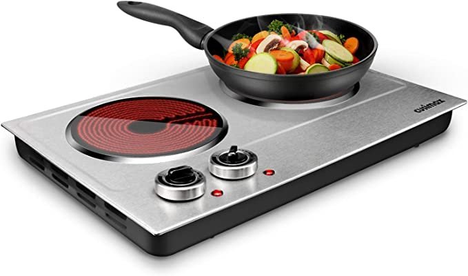induction cooktop and electric cooktop